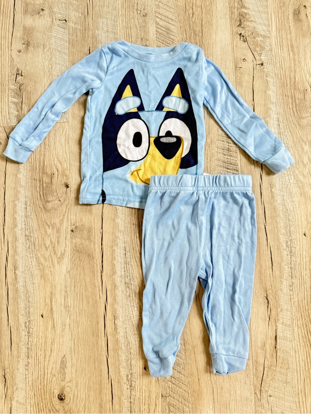 Bluey - Light Blue Kids Pajama Set